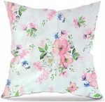 Poszewka na Poduszkę 40x40 Jasiek Jaś Bawełniana na Suwak Kwiatuszki W9