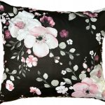 POSZEWKA 70X80 BAWEŁNA 100% PRODUKT POLSKI PREMIUM KWIATY CIEMNE W74