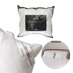 Poduszka 70x80 Antyalergiczna Duża Pikowana Do Spania Biała Puszysta Kulki - obrazek 4