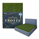 Prześcieradło z Gumką Frotte 120x200 Grube Zielone Premium Produkt Polski