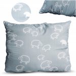 Poduszka Wełniana 40X40 Wełna Owcza Całoroczna Naturalna Wełny Owieczki Jaś