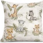 Poszewka na Poduszkę 40x40 Jasiek Jaś Bawełniana na Suwak Safari W5