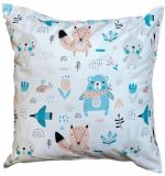 Poszewka na Poduszkę 40x40 Jasiek Bawełniana na Suwak Zwierzątka W12