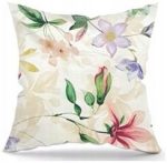 Poszewka na Poduszkę 40x40 Jasiek Jaś Bawełniana na Suwak Kwiaty W11