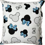 Poszewka na Poduszkę 40x40 Jasiek Bawełniana na Suwak Myszka Miki W24