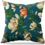 Poszewka na Poduszkę 40x40 Jasiek Jaś Bawełniana na Suwak Kwiaty W16