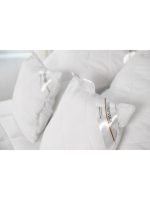 Poduszka 50x60 Antyalergiczna Hotelówka Pikowana Biała Puszysta Kulki - obrazek 3