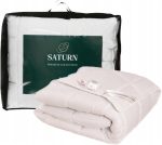 Kołdra Całoroczna Antyalergiczna Mikrofibra Pikowana Biała 160x200 SATURN