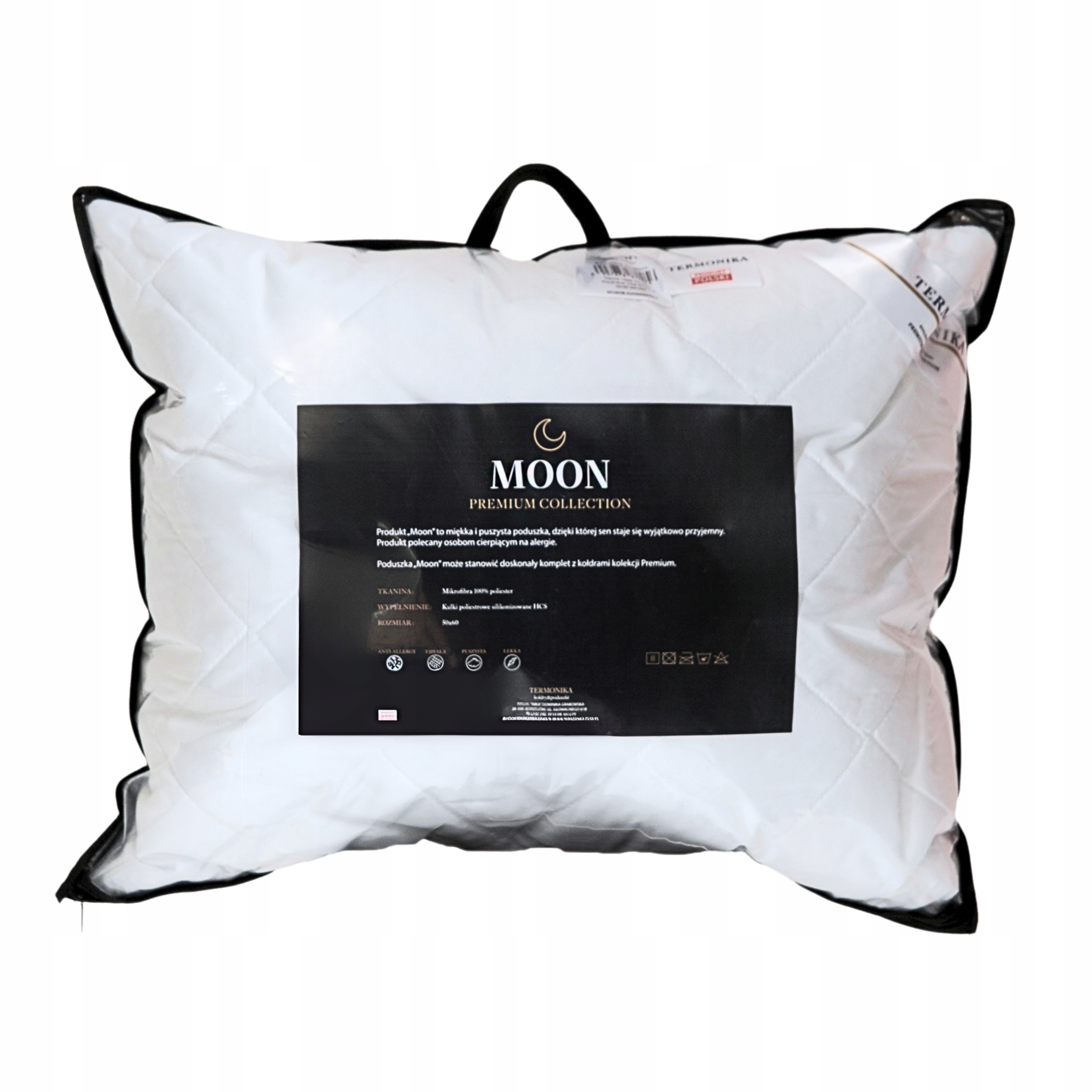 7e8a5e47758674d0d6560d2426235c21-3.jpg Poduszka 50x60 Antyalergiczna Hotelówka Pikowana Biała Puszysta Kulki - obrazek 1