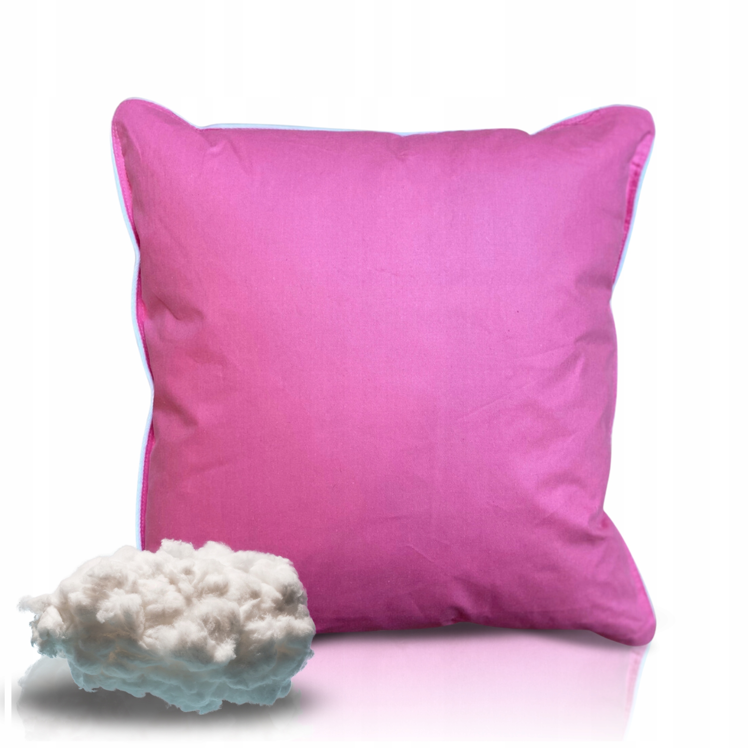 a5f092c42c5410db2c4e2ae8768a411f-2.jpg Poduszka Puchowa 40x40 Jaś Jasiek Całoroczna Oddychająca Puch Lekka Różowa - obrazek 1