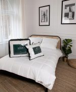 Kołdra 160x200 antyalergiczna letnia LATO POLSKA biała pikowana GOLDEN - obrazek 2