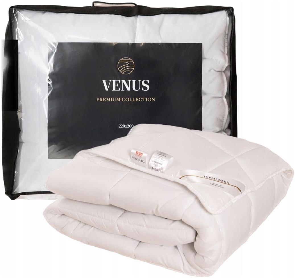 a90da319f4139b8309ad26d43ac06b60-3.jpg Kołdra 200x200 zimowa gruba antyalergiczna pikowana biała mikrofibra VENUS - obrazek 1