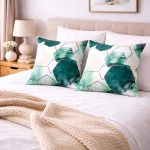 Poszewka na Poduszkę 40x40 Jasiek Jaś Bawełniana na Suwak Zieleń W22 - obrazek 2