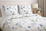 Pościel 160x200 Komplet Poszwa na Kołdrę + 2x na Poduszkę Bawełna W162 - obrazek 2