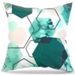 Poszewka na Poduszkę 40x40 Jasiek Jaś Bawełniana na Suwak Zieleń W22