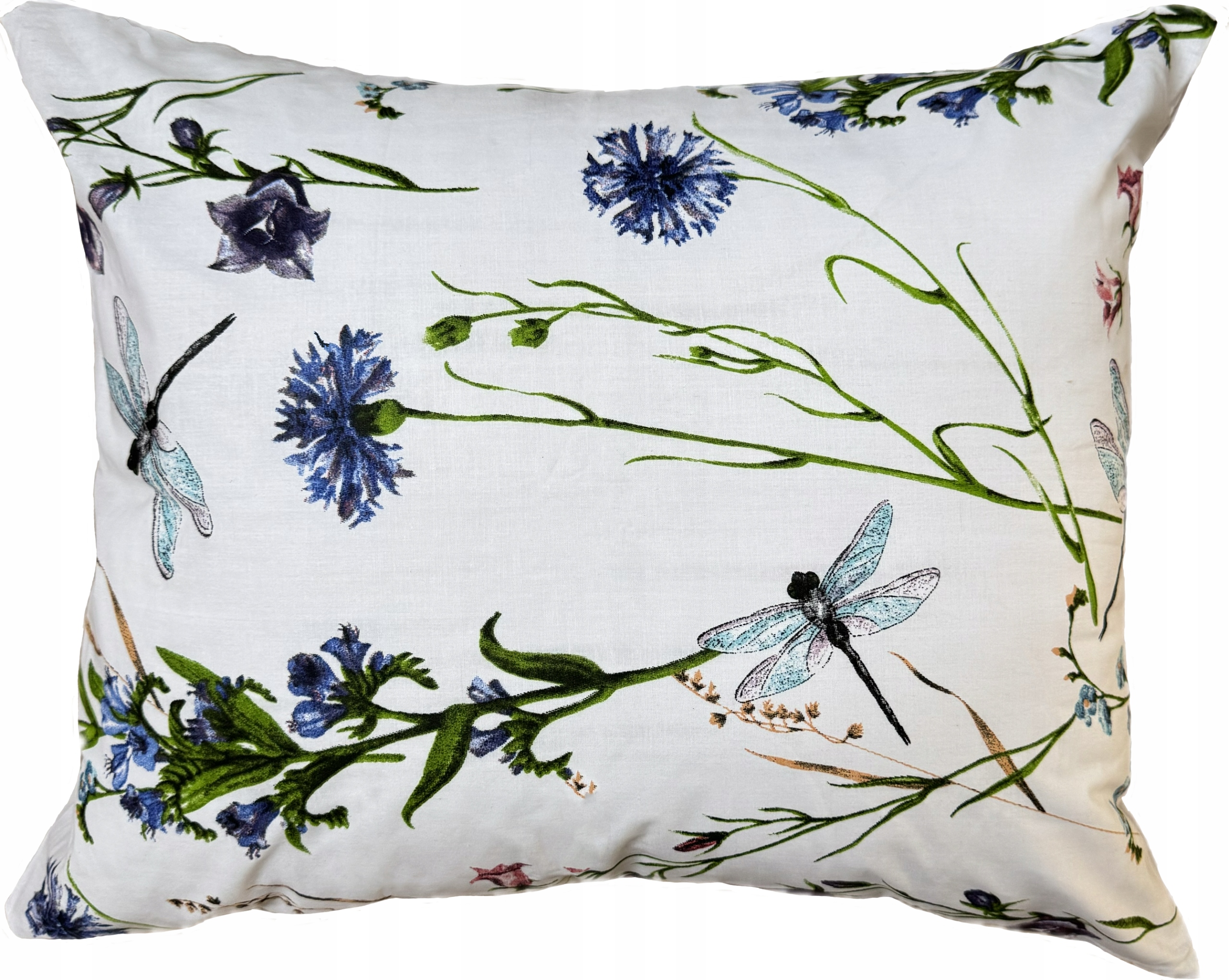 d9f9a3fedc07240402bff396ec5d6830-2.jpg POSZEWKA NA PODUSZKE 50X60 bawełniana jasiek jaś polska KWIATY W50 - obrazek 1